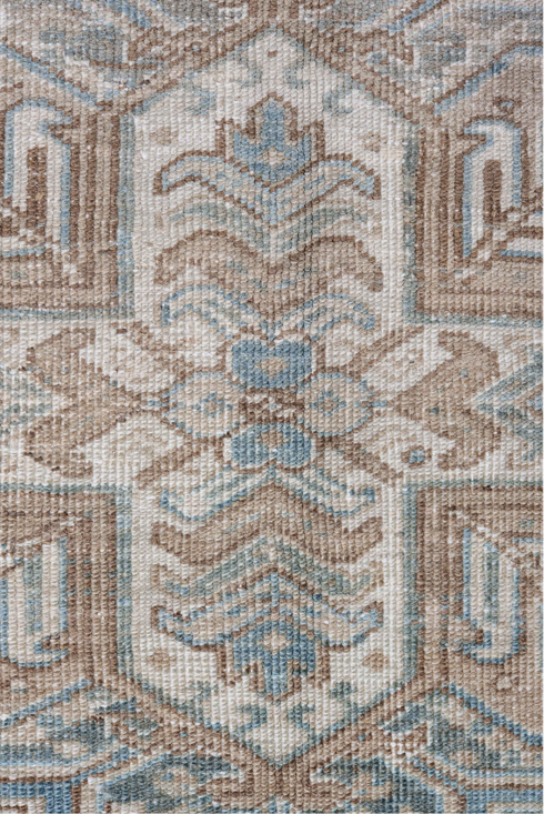 Antique Heriz Area Rug (7' x 9')